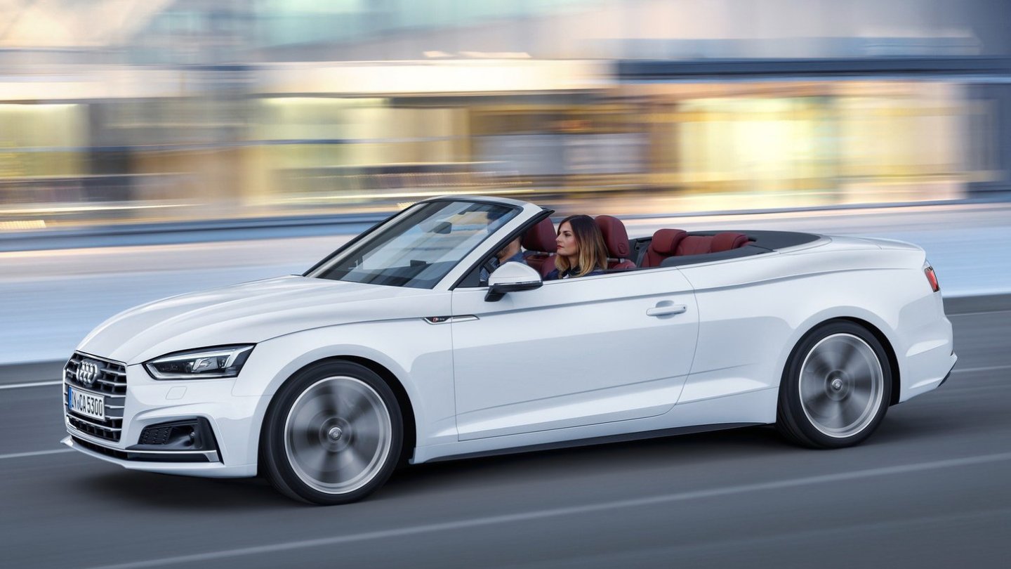 Wie alle aktuellen Audi-Pressefotos zeigen auch diese Aufnahmen das neue Modell mit S-Line Paket.