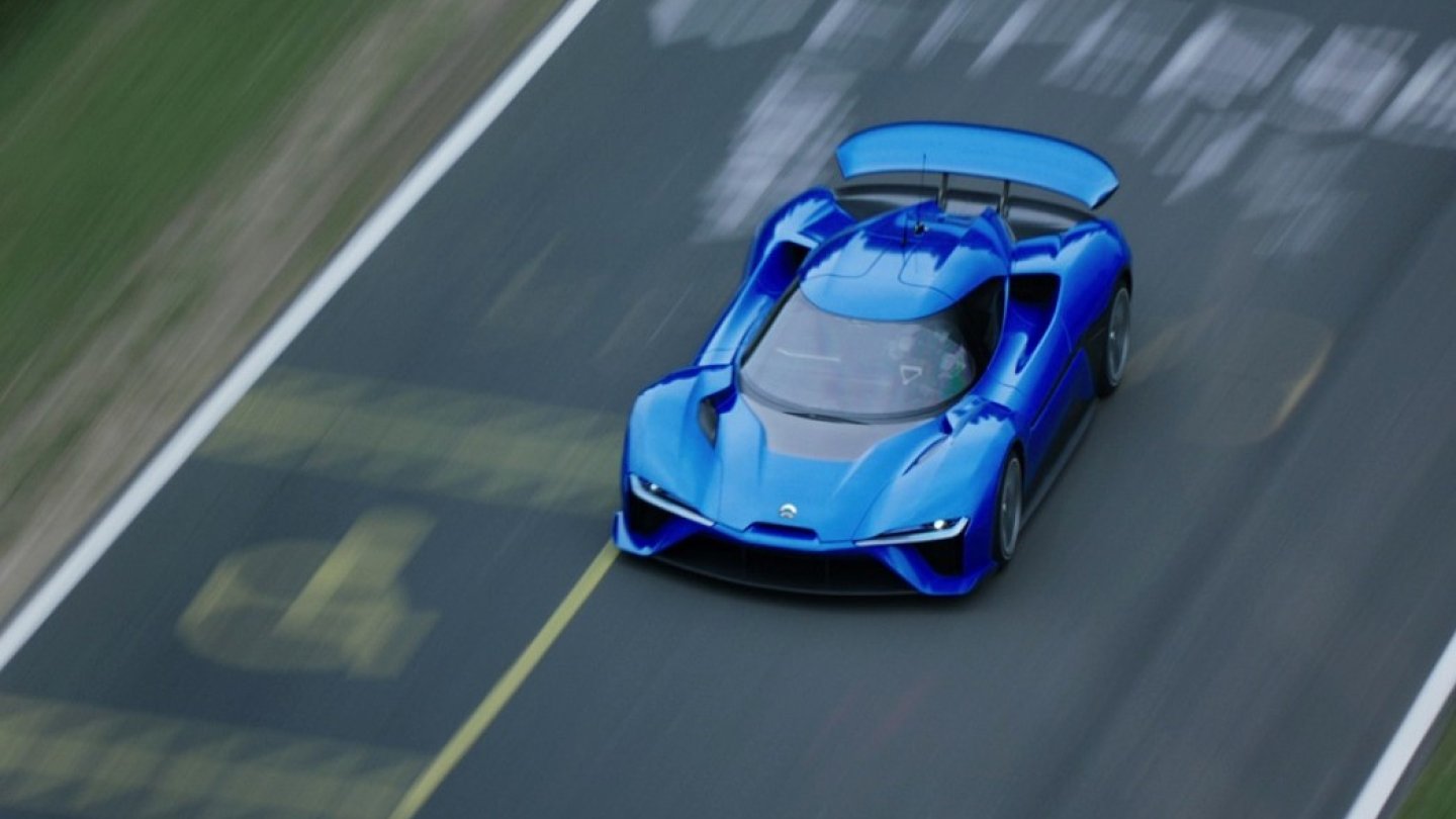 Der Nio EP9 wurde schon über die Nordschleife gescheucht.