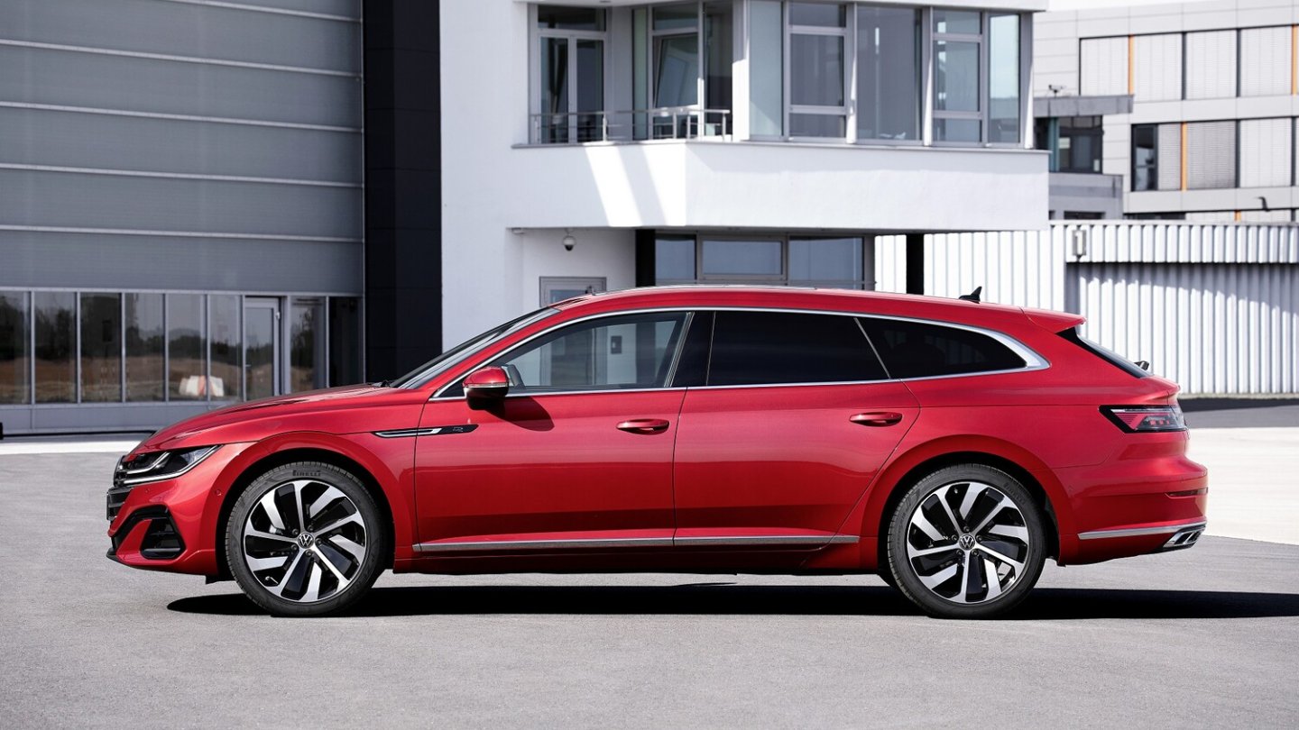 Der VW Arteon Shooting Brake kommt neu ins Programm.