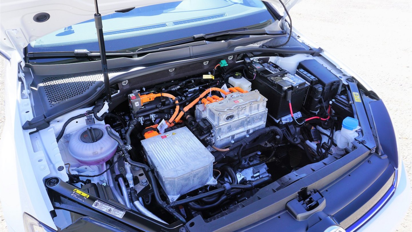 Der Blick unter die Haube des aktuellen e-Golf