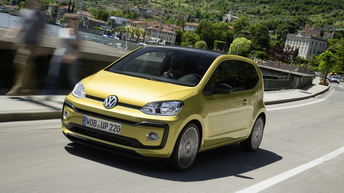 Neben dem Golf gibt es bei VW den Up mit Erdgasmotor.