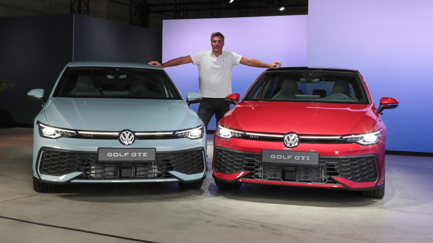 Mit 272 PS Systemleistung ist der GTE nominell stärker als der GTI.