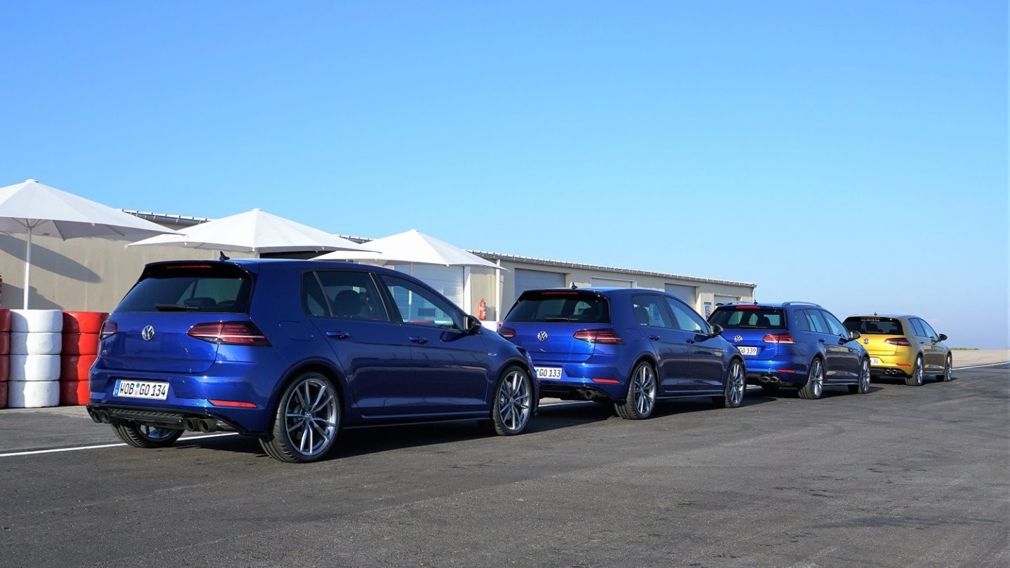 Bei einem kurzen Ausritt überzeugten Sound und Bremsleistung des gepimpten Golf R.