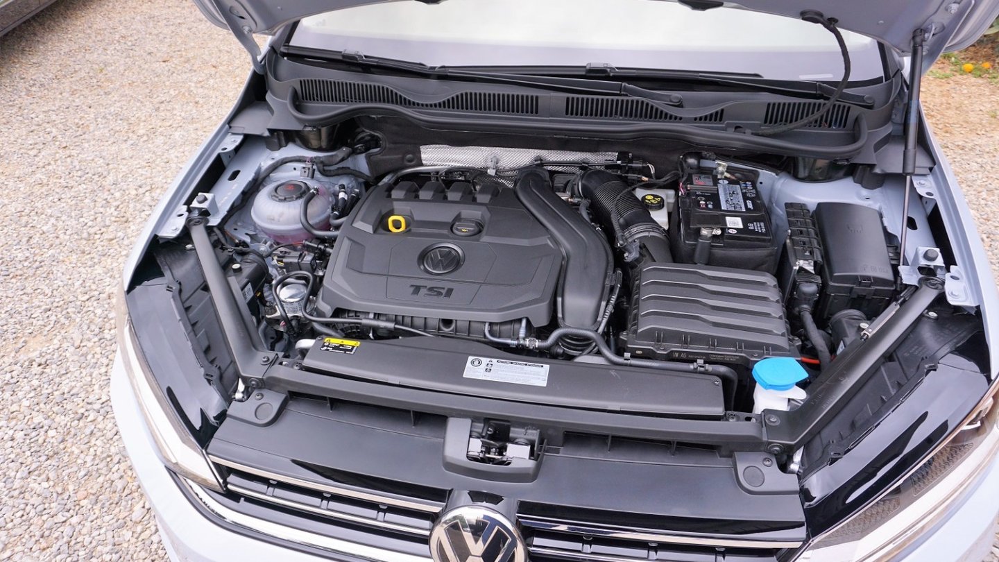 Der 1.5 TSI mit 130 PS schaltet bei wenig Leistungsabruf zwei Zylinder ab.