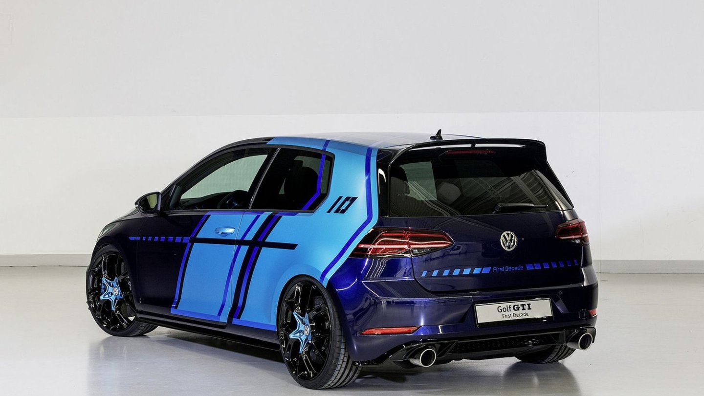 Der VW Golf GTI First Decade.