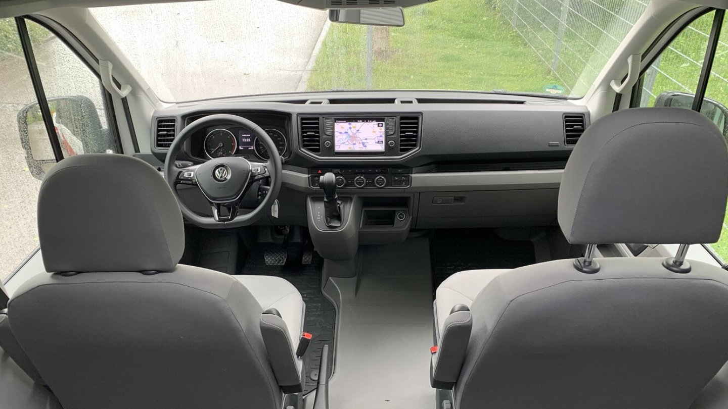 Das Cockpit entspricht dem des Crafter.