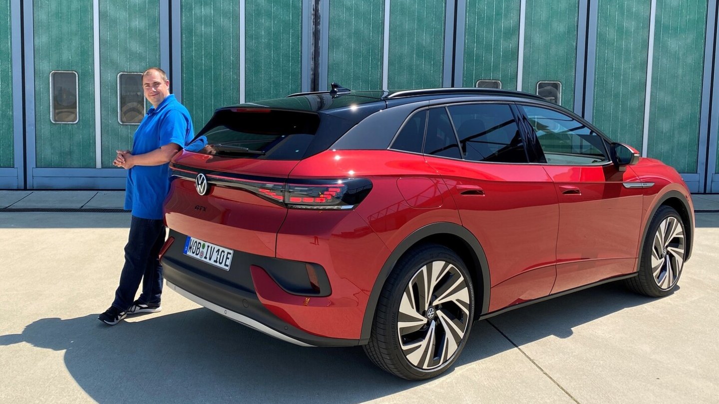 Matthias war mit dem ID.4 GTX unterwegs.