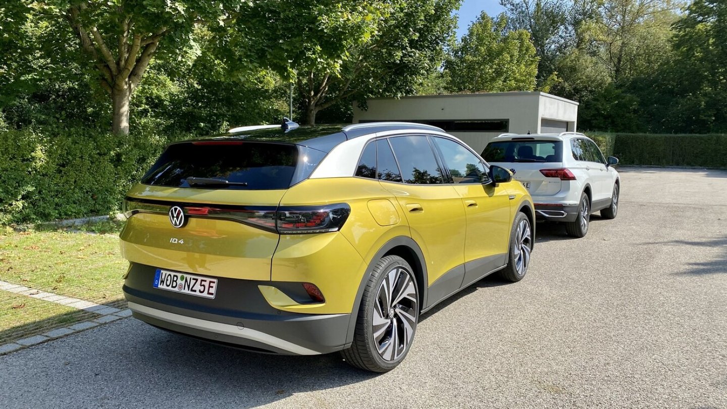 Der ID.4 ist das frischere Auto, der Tiguan bekommt wohl 2023 einen Nachfolger.