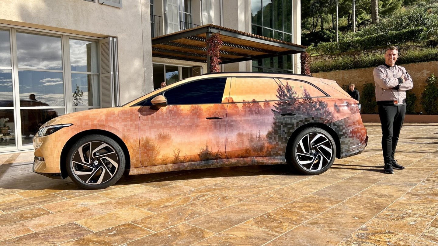 Wohl im Frühsommer 2024 startet der ID.7 Tourer als VWs erster Elektro-Kombi.