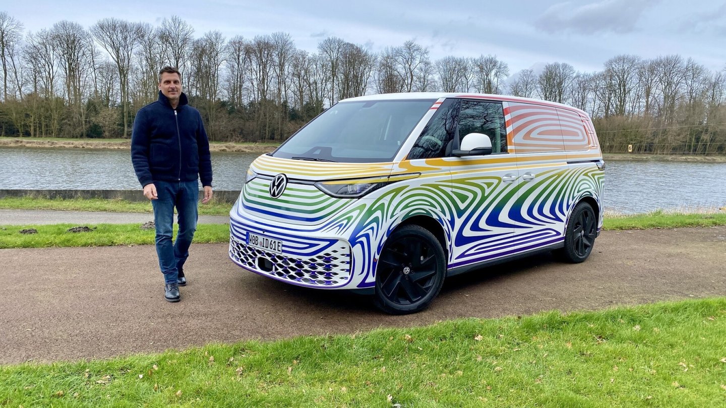 Wohl ab Frühsommer ist der VW ID.Buzz bestellbar.