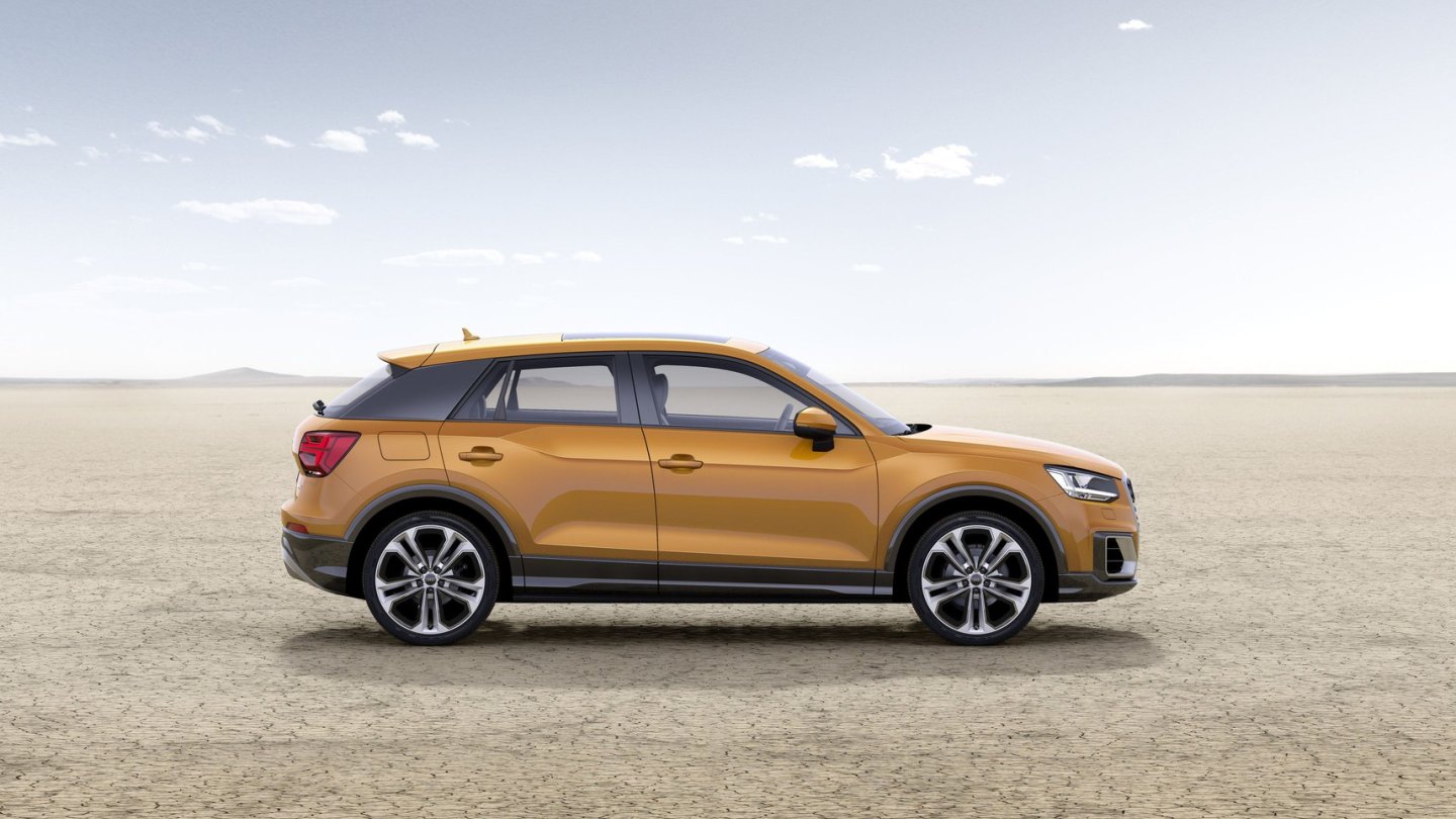 Der Audi Q2 gefällt mit seinem frischen Design. Das wird viele A3-Kunden umsteigen lassen.