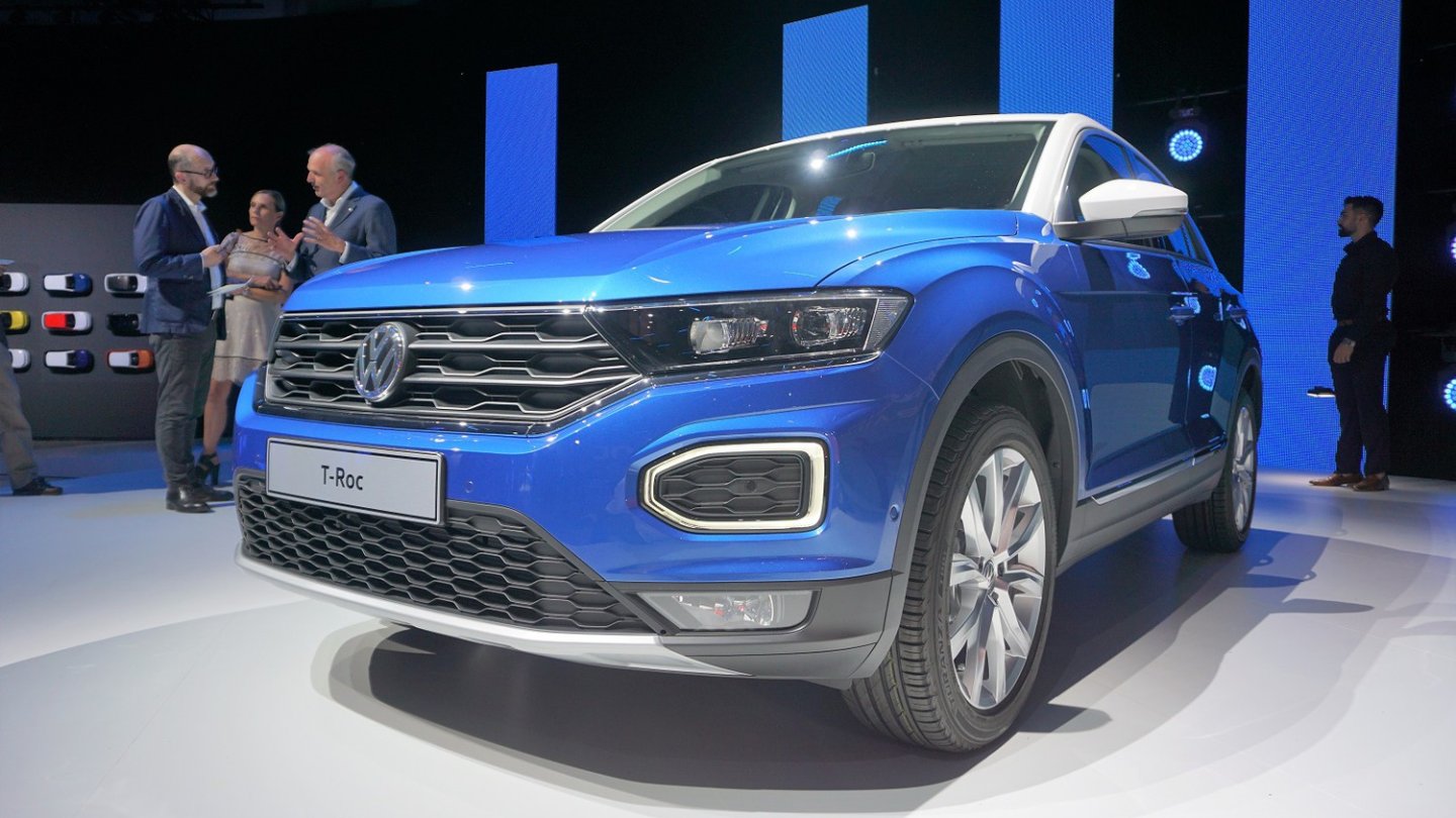 Der aktuelle VW T-Roc. In seinem Format soll ein Einstiegs-Elektroauto kommen.