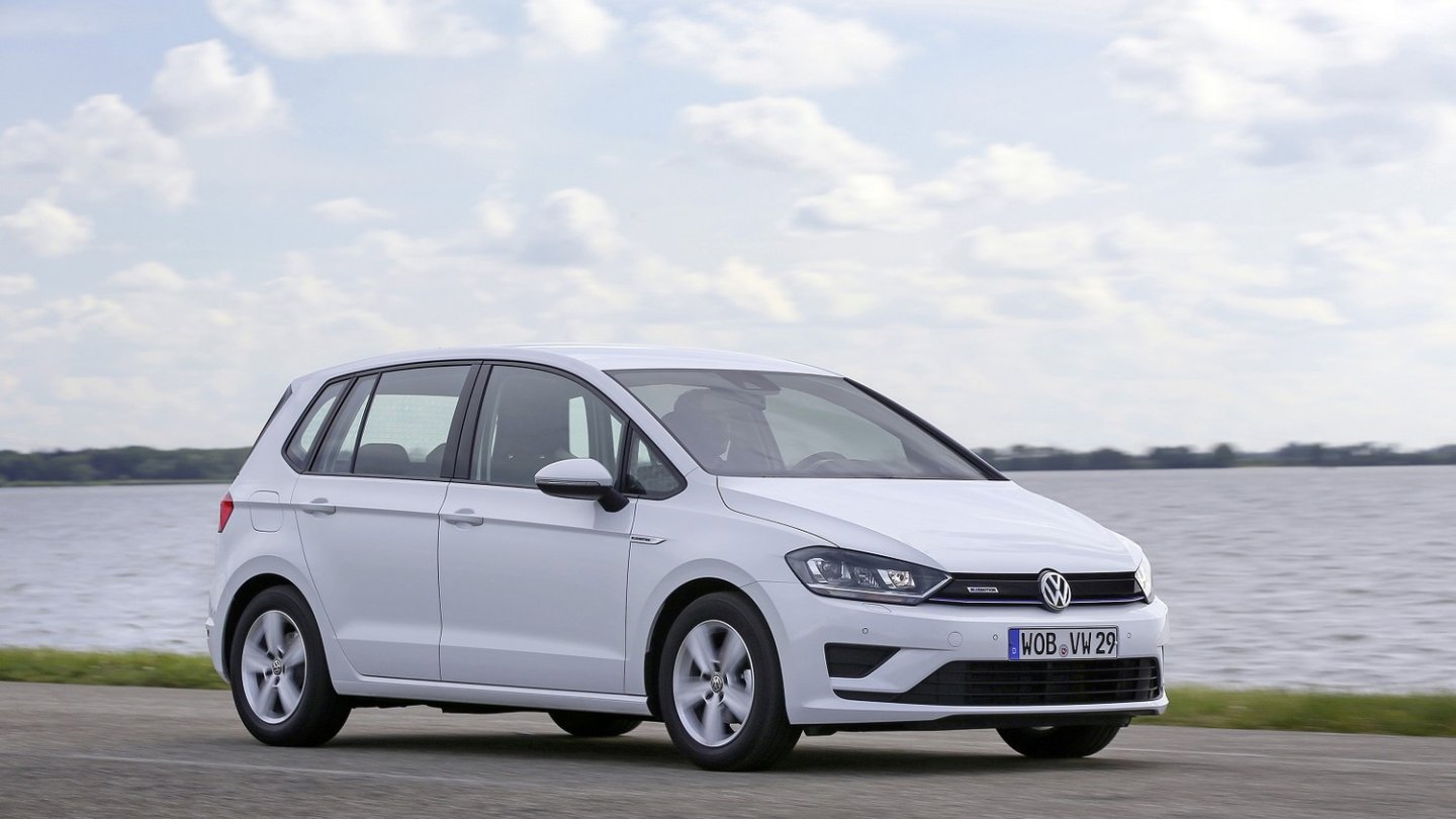 Der Golf Sportsvan bekommt sein Facelift später, deswegen darf auch er als Sondermodell vorfahren.