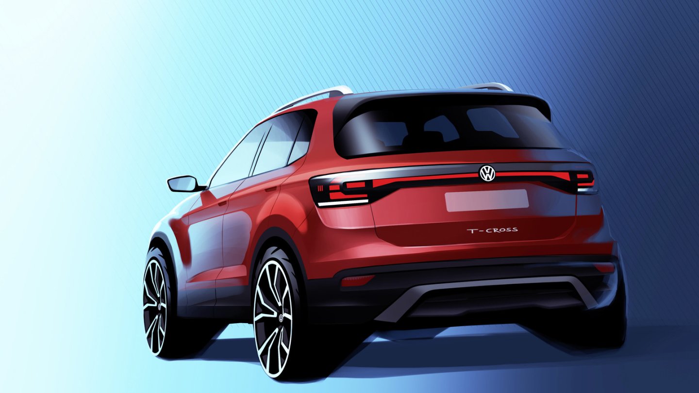 VW T-Cross 2019 Teaser