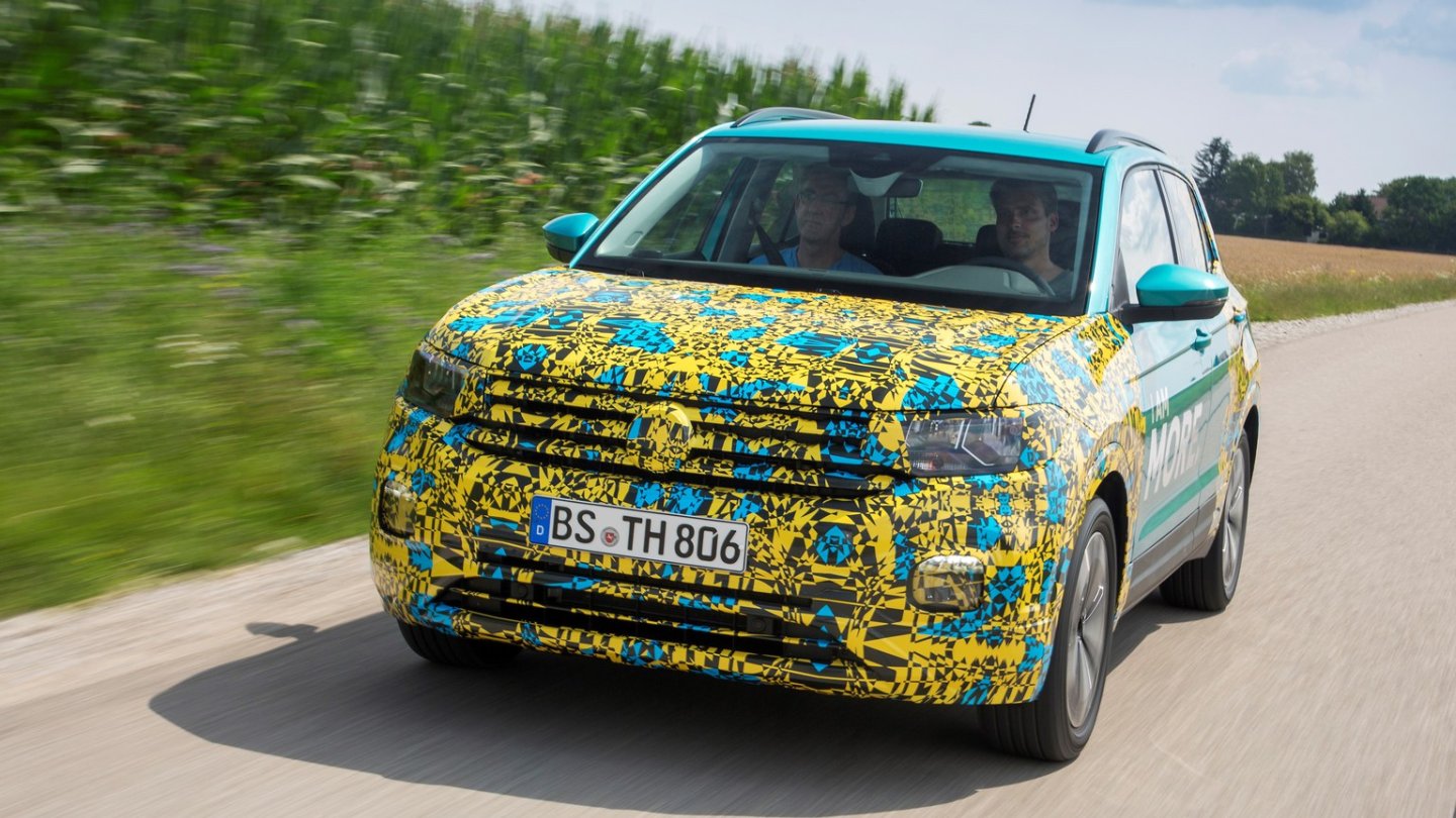 VW T-Cross Abnahmefahrt