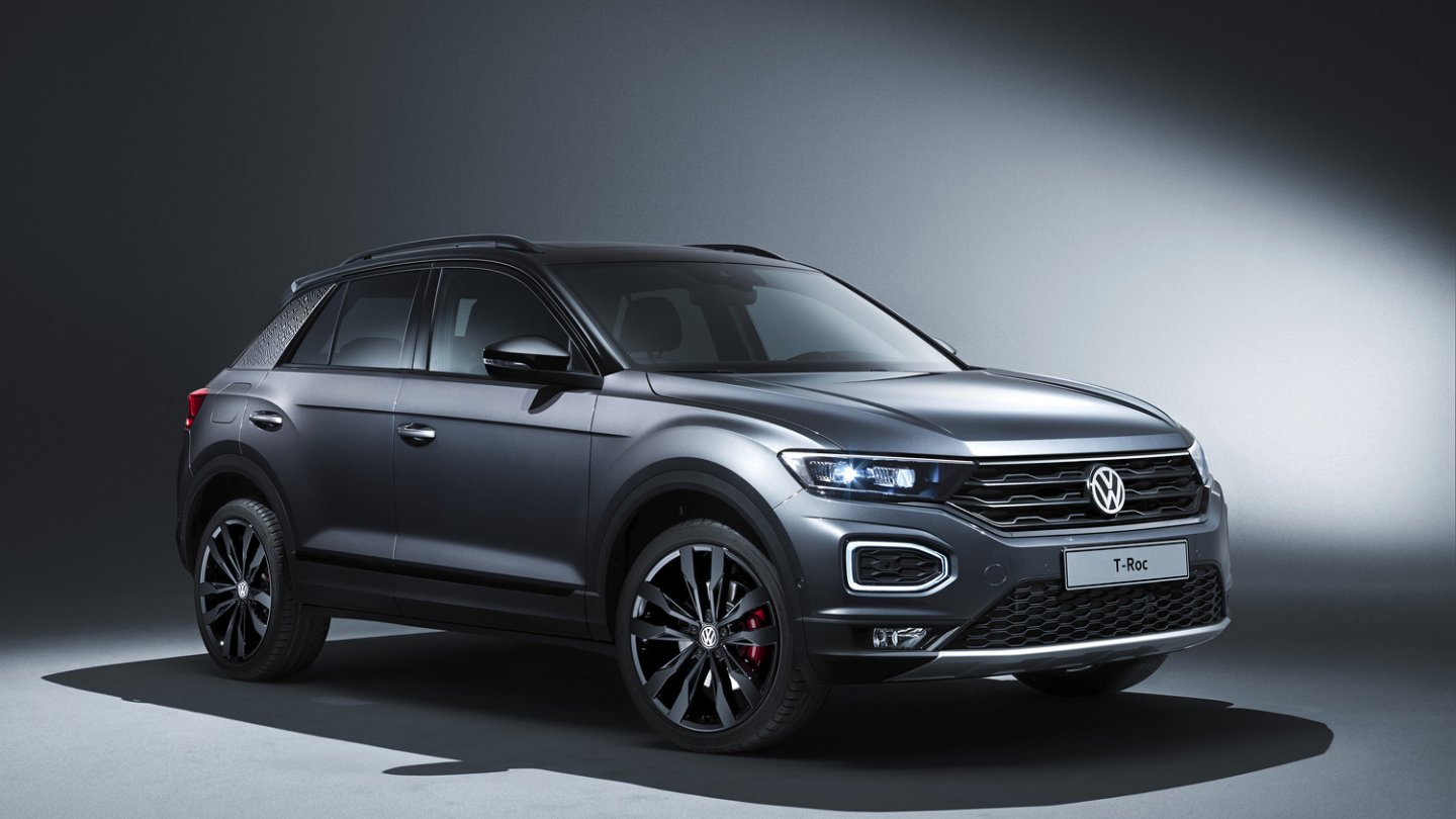 VW T-Roc Designpaket Black Style