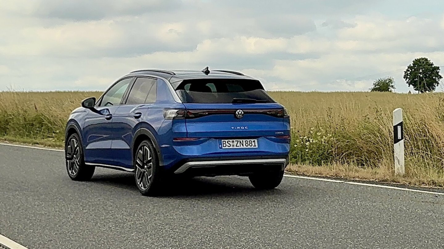 Ausflug im 125 kW starken VW T-Roc Hybrid.