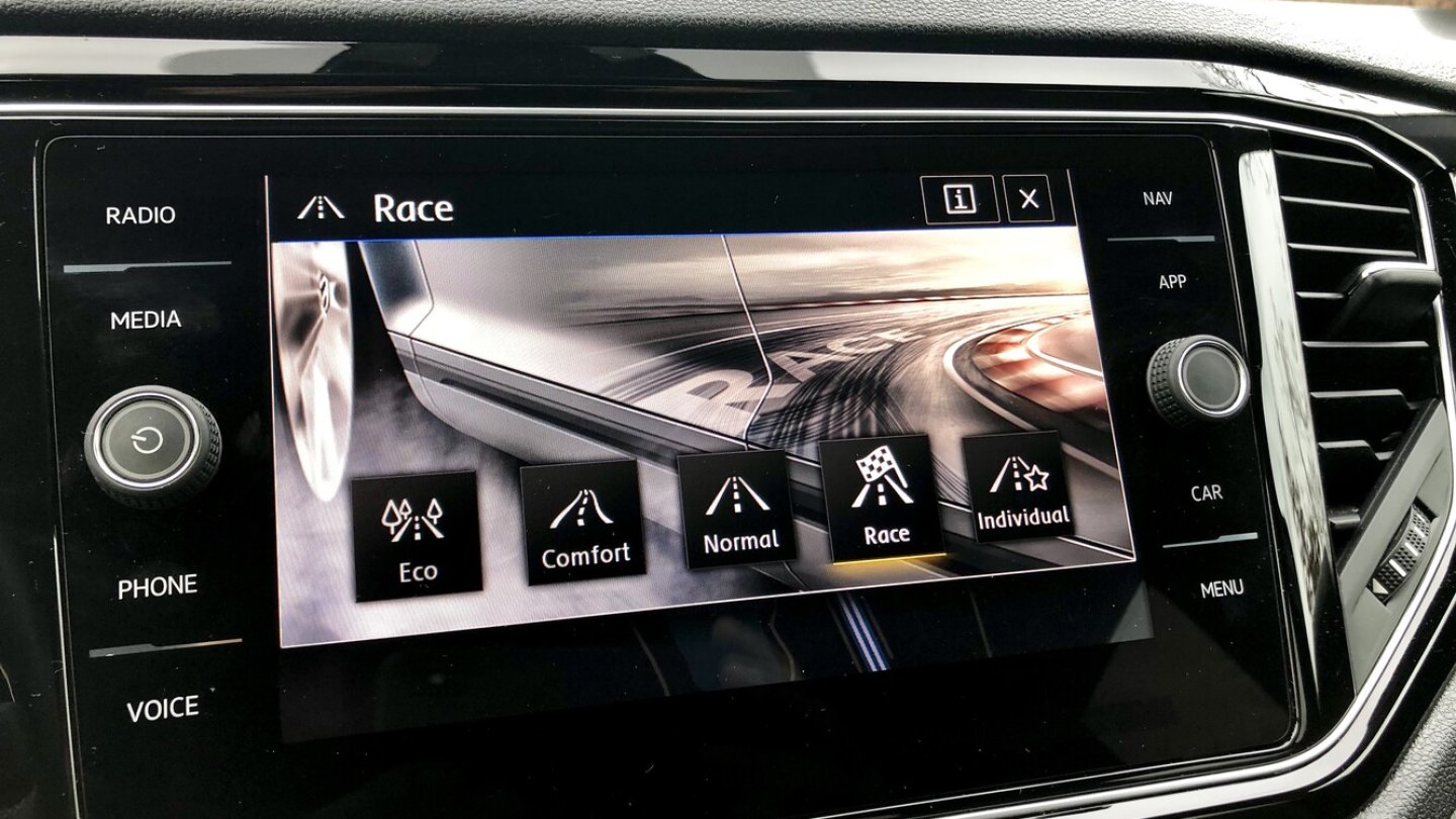 Die Fahrprogramme lassen sich vielfältig einstellen.