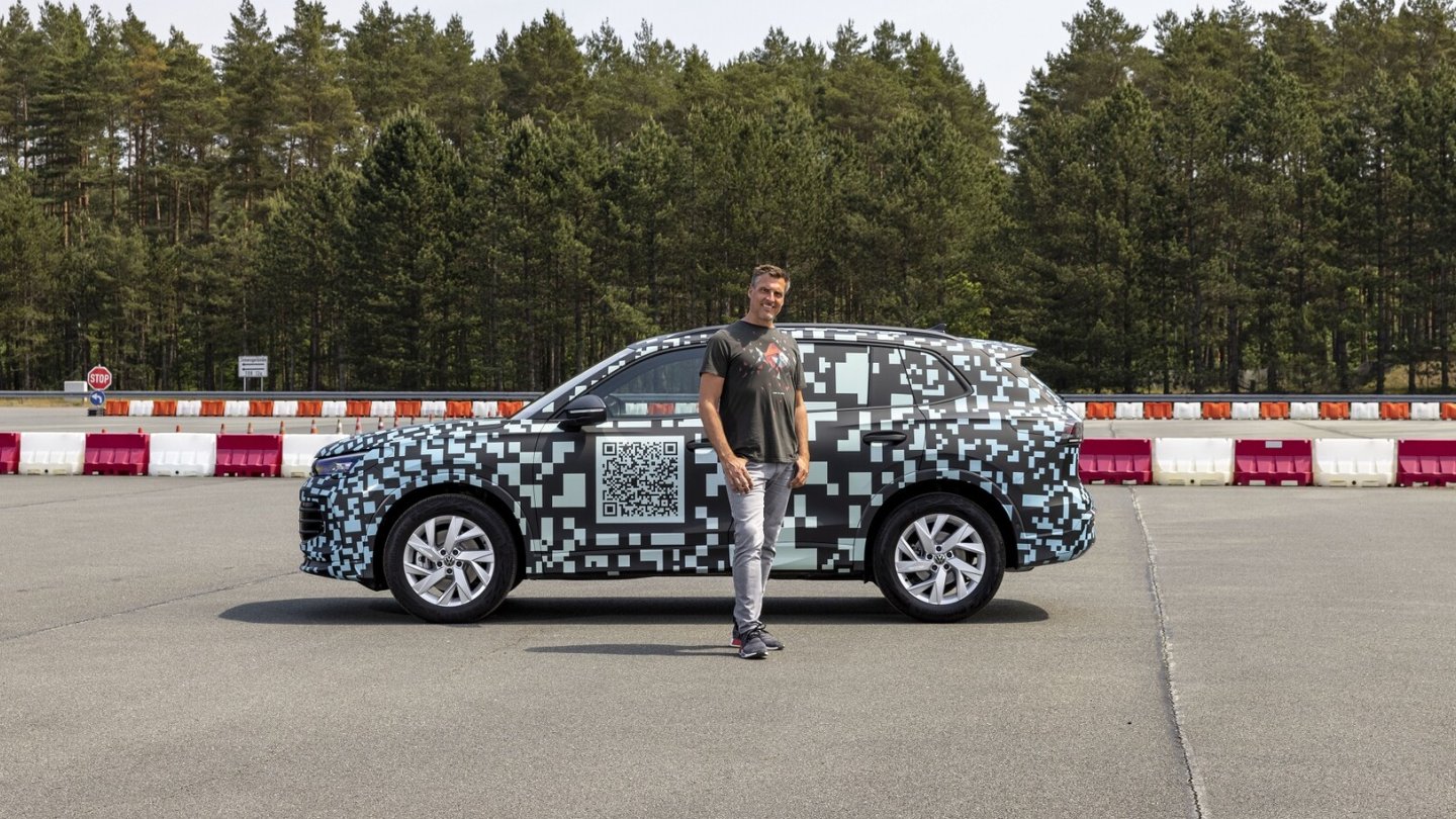 Der Tiguan wächst mit dem Modellwechsel nur leicht.