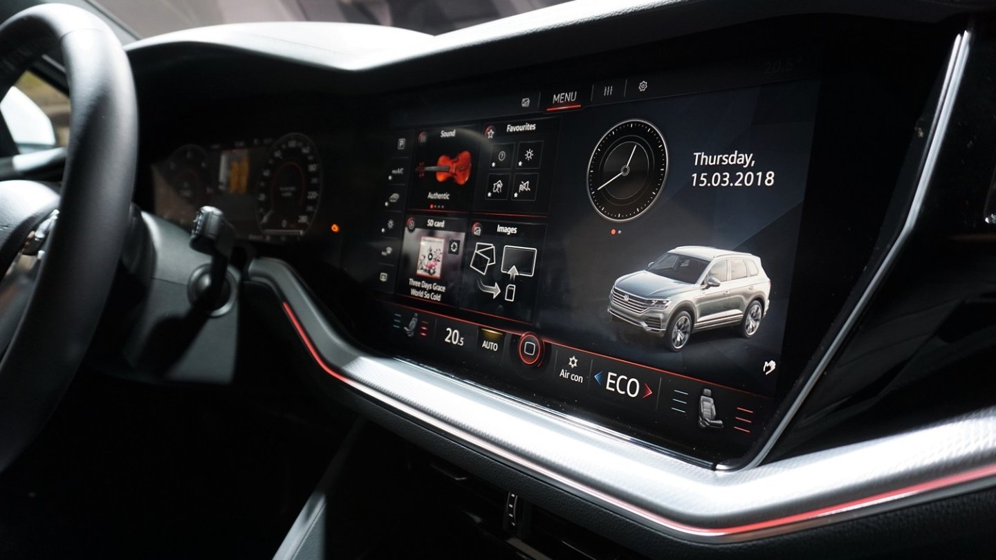 Gestochen scharfe HD-Auflösung mit 1.920 x 1.920 Pixel des neuen Discover Premium-Moduls.