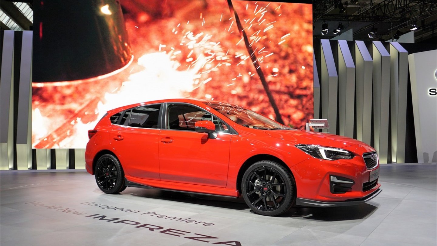 Auf der IAA 2017 hat der neue Impreza Premiere gefeiert. Foto: Bernd Conrad