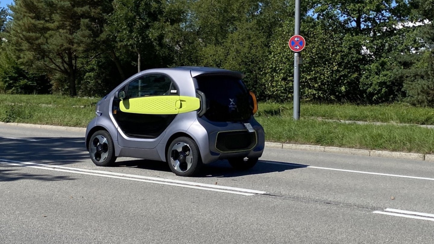 Im D-Modus geht es relativ zügig auf 50 km/h, danach wird es zäh.