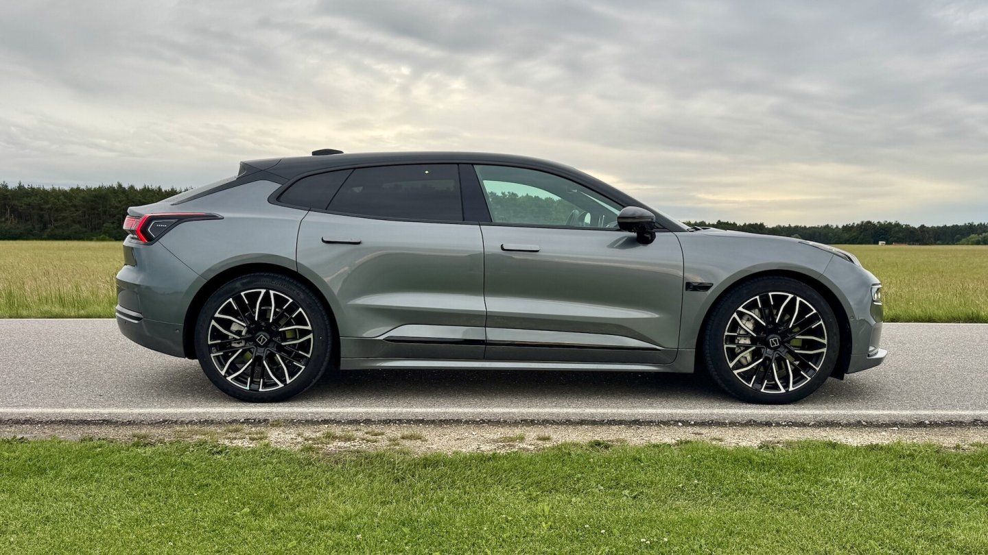 Der Shooting Brake ist fast fünf Meter lang.